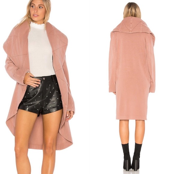 Young, Fabulous, & Broke Jackets & Blazers - NWT Young, Fabulous, & Broke Sandrine Coat in Rose Pink, size Medium to Large